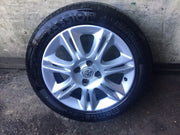 VAUXHALL CORSA ALLOY WHEEL 16'' OPO33 AND TYRE 195X55X16 2006 20141