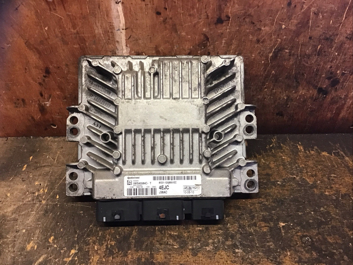 FORD FIESTA MK7 1.4 TDCI EURO4 ENGINE ECU 8V21 12A650 EC 2009 20122