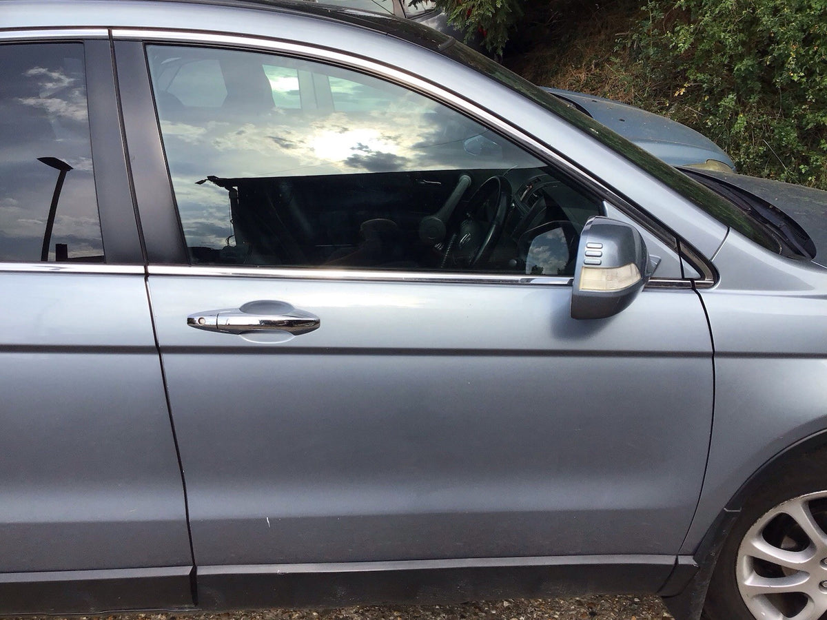 HONDA CRV DRIVER'S SIDE FRONT O/S DOOR BLUEISH SILVER METALLIC B538M 2007 20123