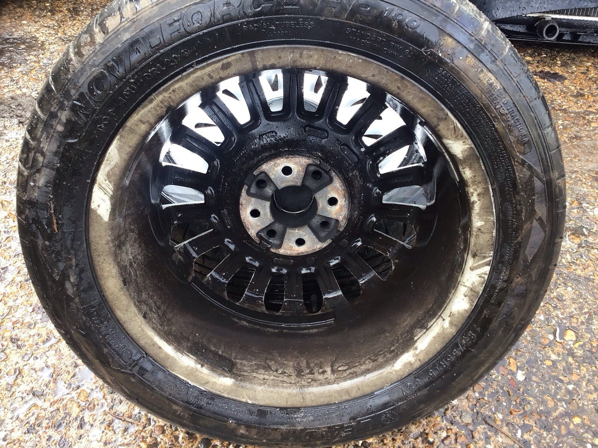 FIAT 500 ALLOY WHEEL 15" 51845435 WITH TYRE 185X55X15 2008 20218