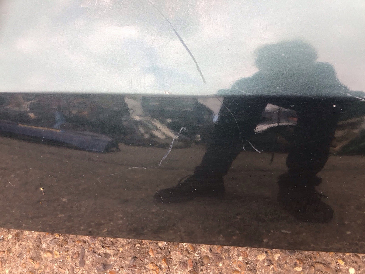 SKODA FABIA REAR BUMPER  GREEN F6K  2007 20146