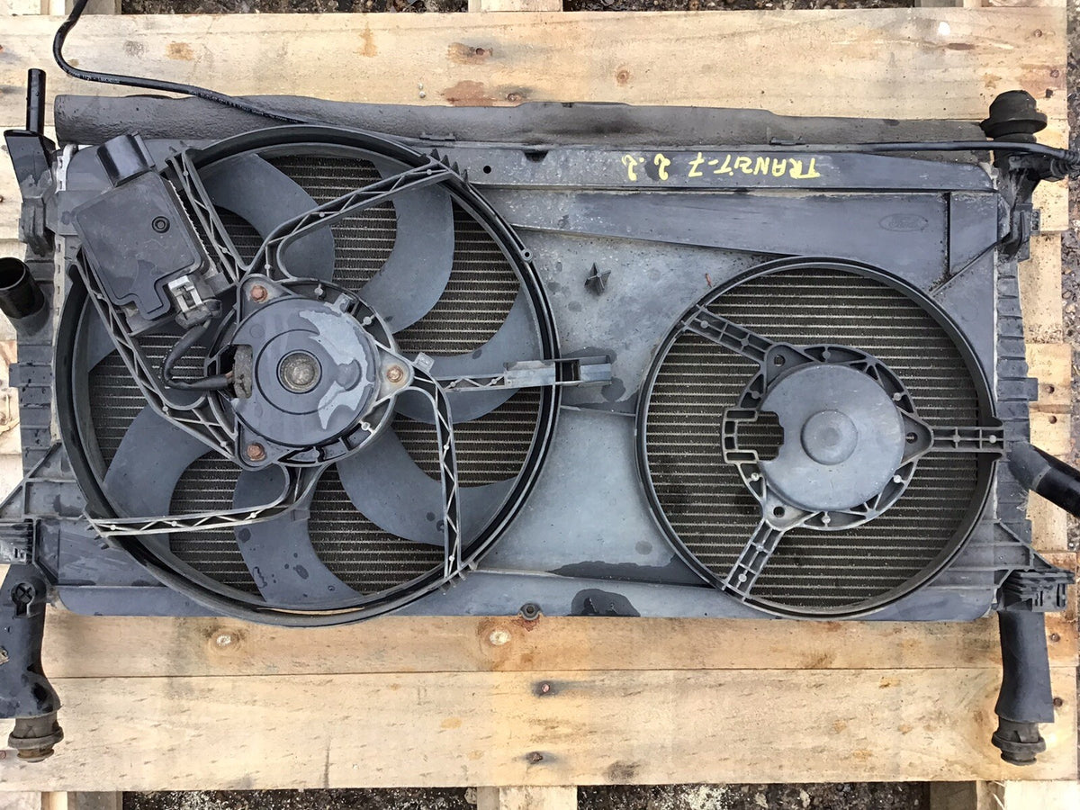 FORD TRANSIT MK7 2.2 TDCI DIESEL RADIATOR FAN COWLING AIR CON MODEL 2006 20111
