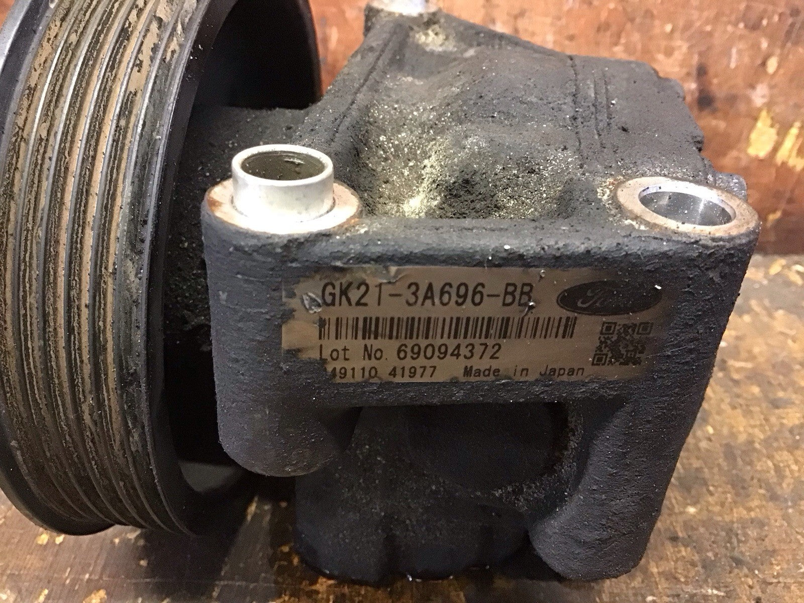 FORD TRANSIT CUSTOM 2.0 DIESEL POWER STEERING PUMP GK21 3A696 BB 2015 20231