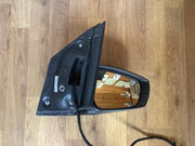 VOLKSWAGEN POLO 6C DRIVER SIDE O/S ELECTRIC DOOR MIRROR SILK BLUE LD5L 2014 20172