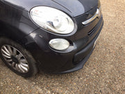 FIAT 500L FRONT BUMPER IN GREY METALLIC PAINT CODE 609/B COMPLETE 2013 20185