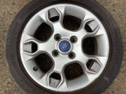 FORD FIESTA MK7 ALLOY WHEEL 15'' WITH TYRE 195X50X15 BA6J 1007 GA 2009 20173