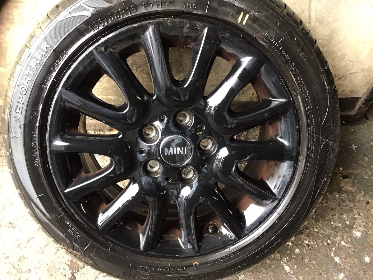 MINI COOPER F56 ALLOY WHEEL 16'' AND TYRE 195X55X16 6855106 2014 20183