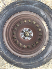 VAUXHALL CORSA D SPARE WHEEL 14'' STEEL RIM TYRE 185X70X14 2006 201411