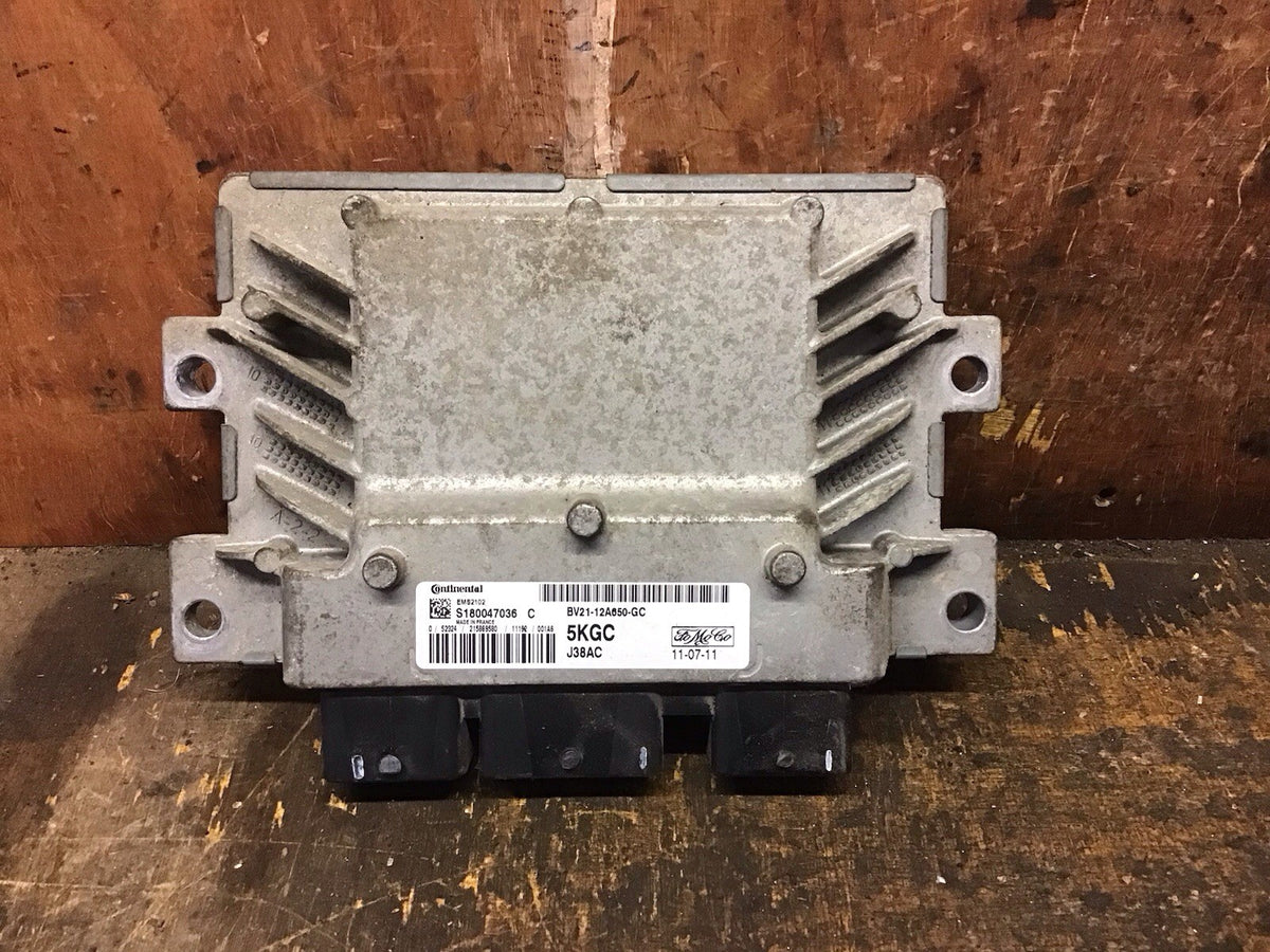 FORD FIESTA MK7 PETROL  ENGINE CONTROL UNIT ECU BV21 12A650 GC  2009 20142