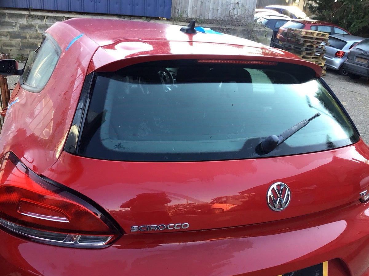 VOLKSWAGEN SCIROCCO TAILGATE RED PAINT CODE LA3H 2009 20178