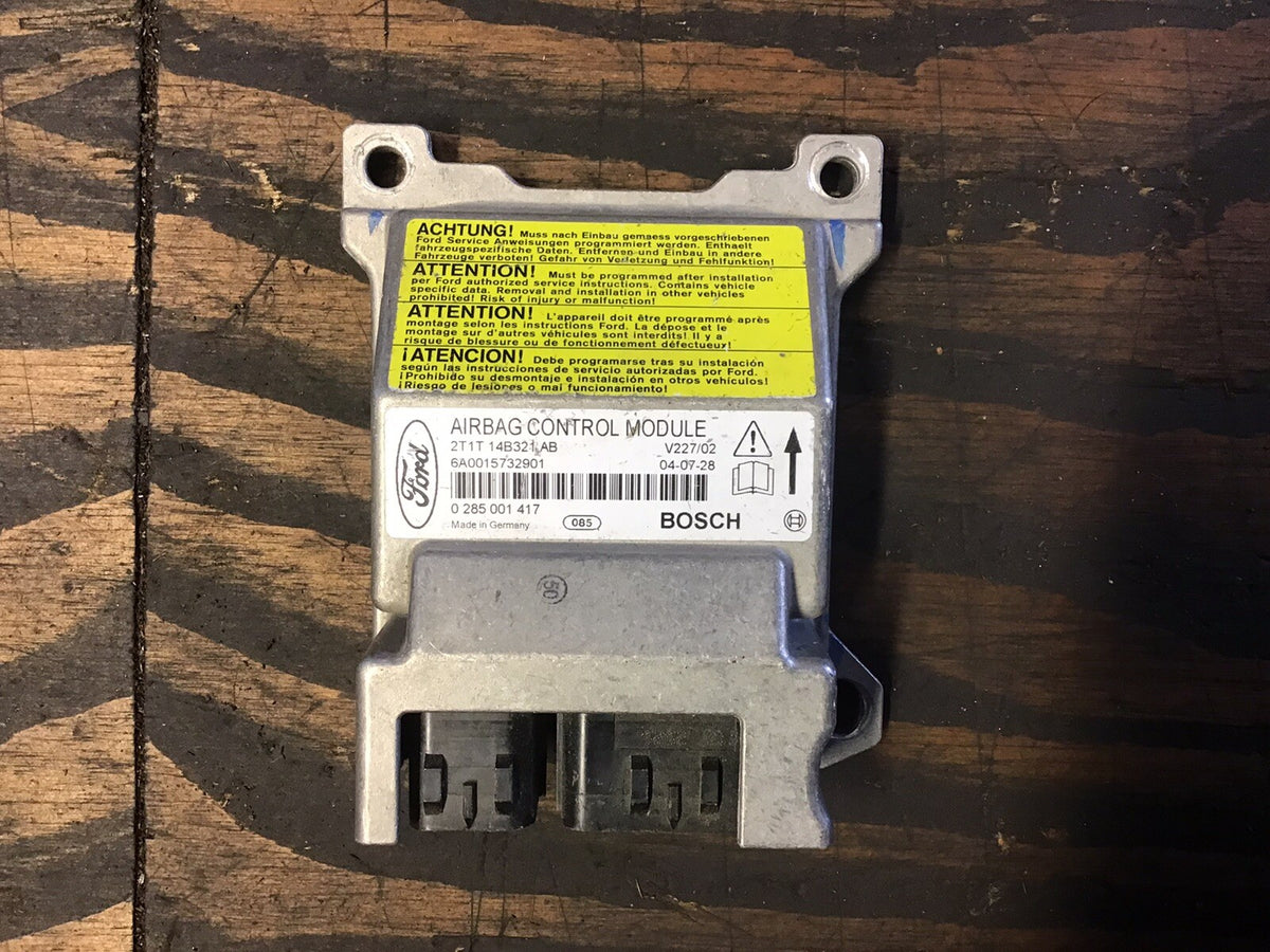 FORD TRANSIT CONNECT AIR BAG MODULE SENSOR ECU 2T1T 14B321 AB 2002 20060