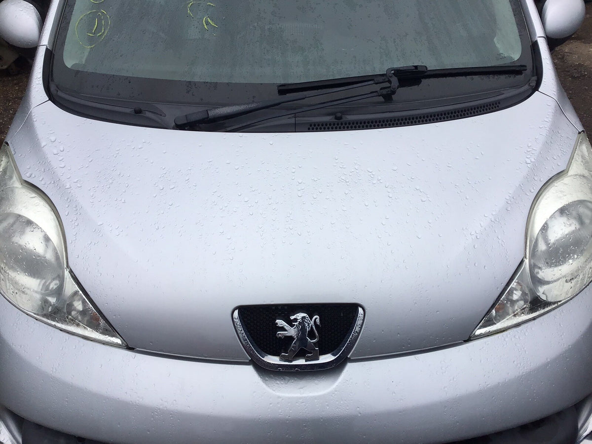 PEUGEOT 107 BONNET SILVER GRIS GALLIUM METALLIC KTB 2005-20112