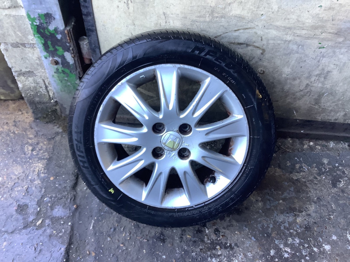 HONDA  JAZZ MK2 ALLOY WHEEL 15'' TYRE 185X55X15 SAA 560F 2002 20092