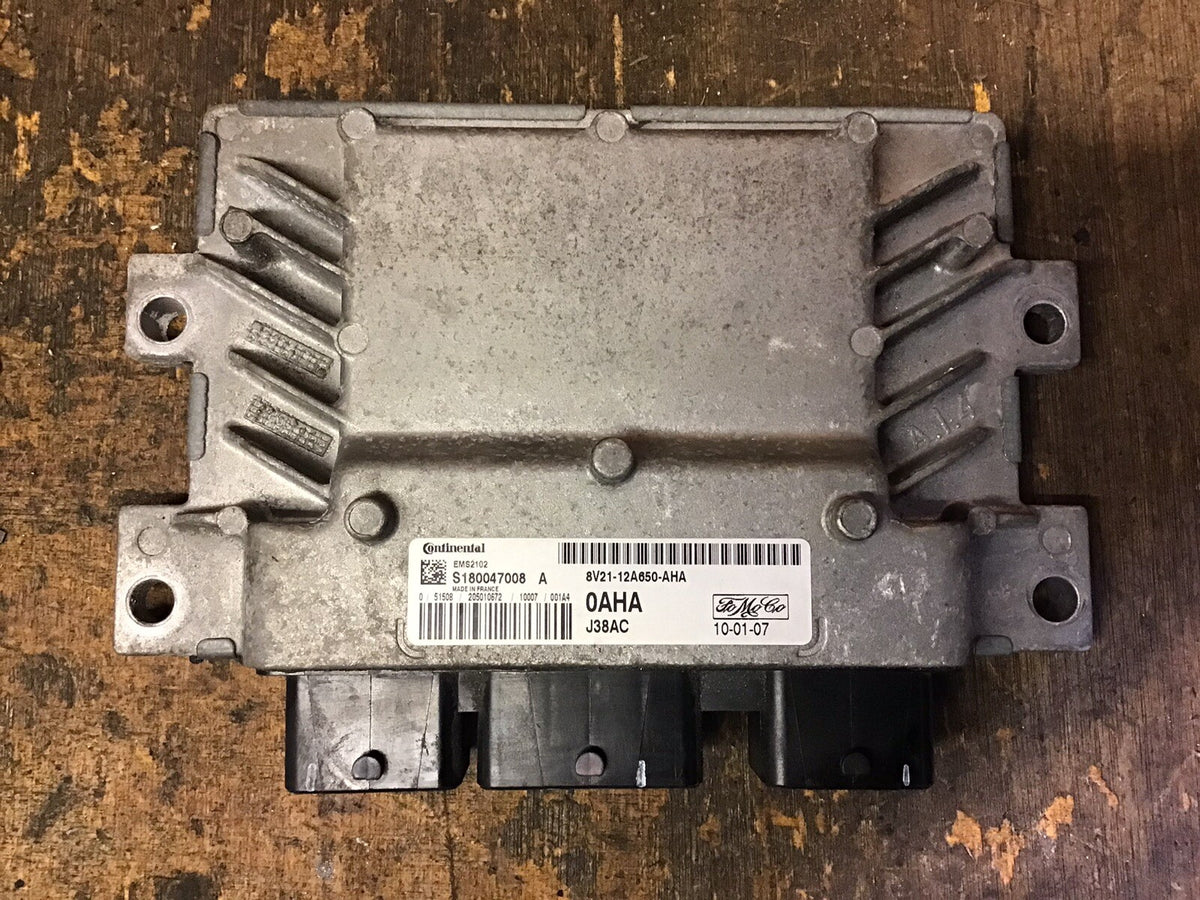 FORD FIESTA MK7 1.4 PETROL ENGINE ECU 8V21 12A650 AHA 0AHA 2008 20124