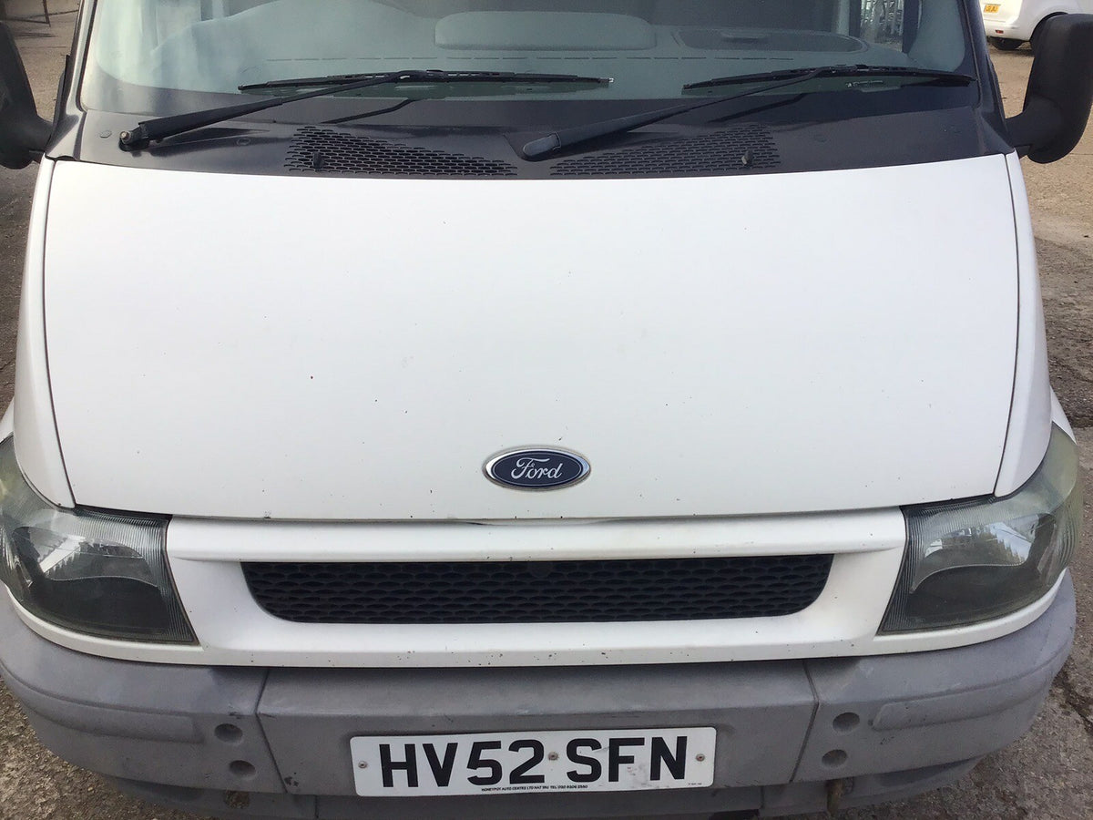 FORD TRANSIT MK6 BONNET WHITE 2001 20068