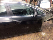 VAUXHALL ASTRA J DRIVER'S SIDE O/S FRONT DOOR  CARBON FLASH BLACK Z22C 2010 20156
