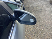 VAUXHALL ASTRA J DRIVER'S SIDE O/S DOOR MIRROR SOVEREIGN SILVER 176/GAN3
