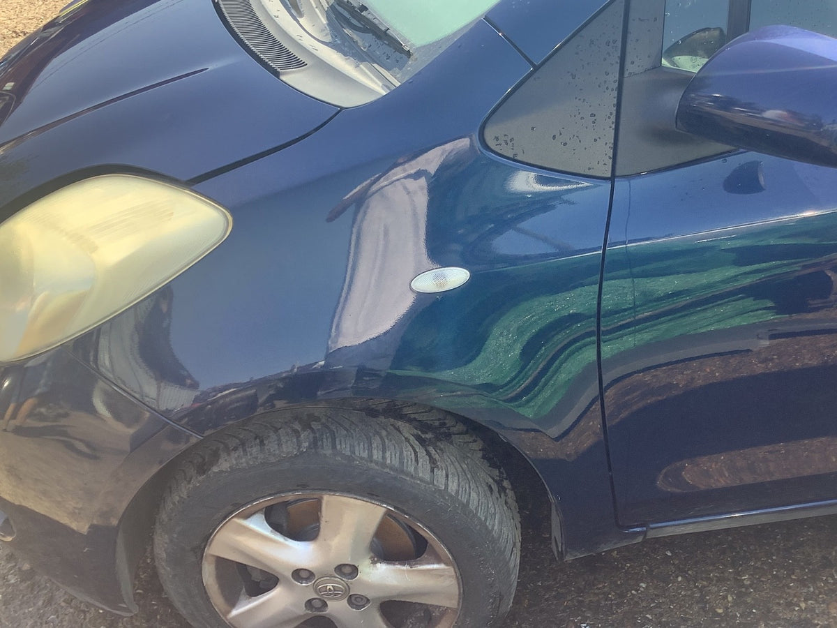 TOYOTA YARIS MK2 PASSENGER'S SIDE N/S WING PANEL LEXUS DARK BLUE 3 DOOR 06 20111