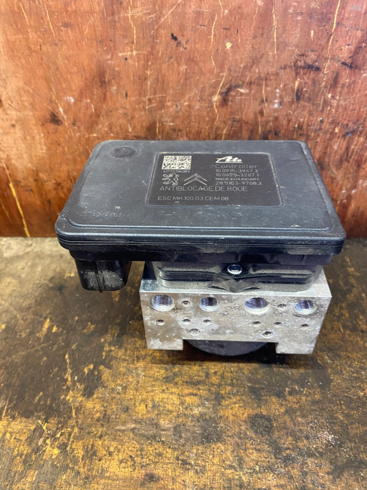 PEUGEOT 208 ABS PUMP MODULE 9817031680 10.0220 0881.4 2013 20198