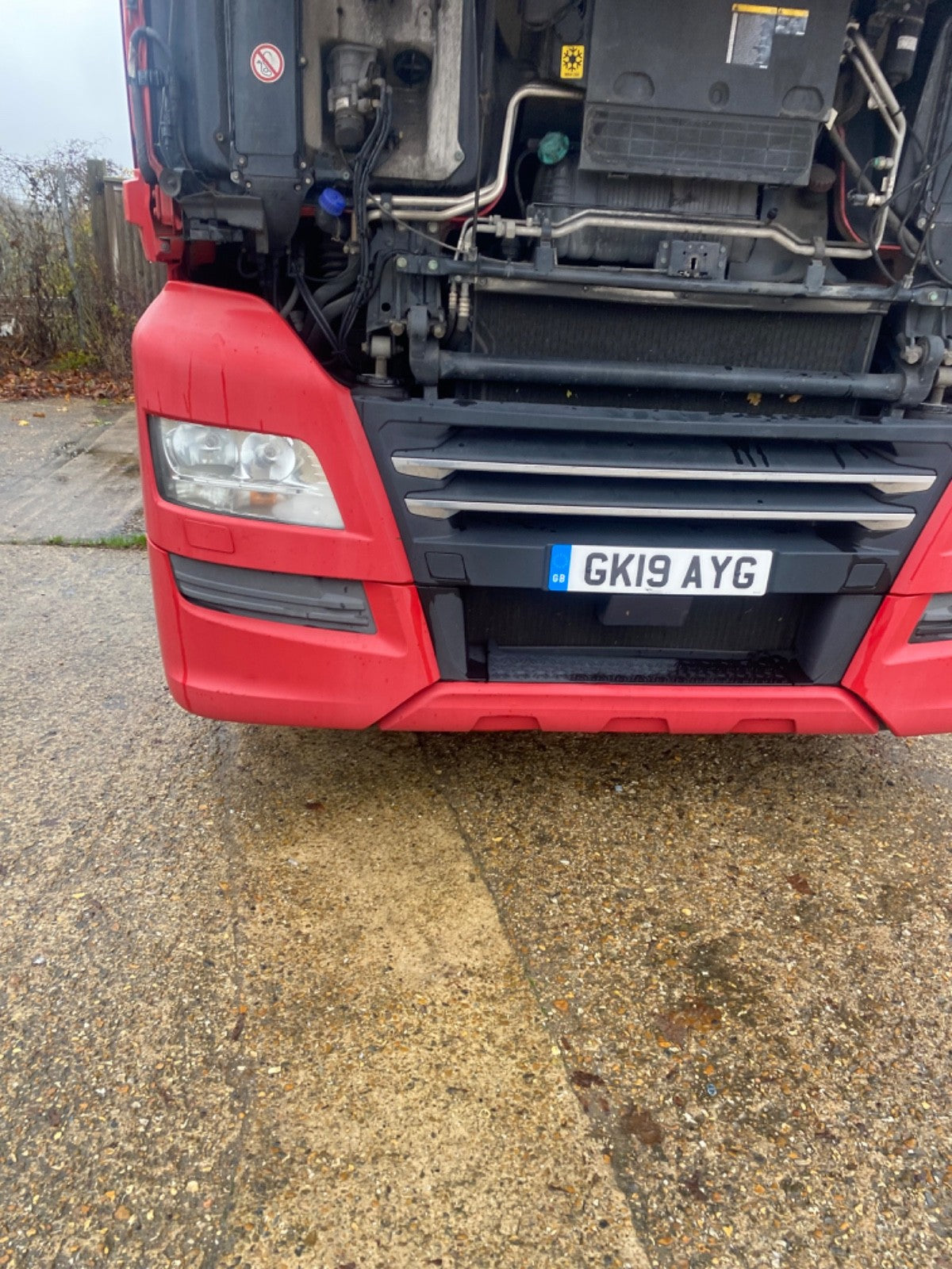 MAN TGX  24.460 FRONT BUMPER COMPLETE 2015 20202