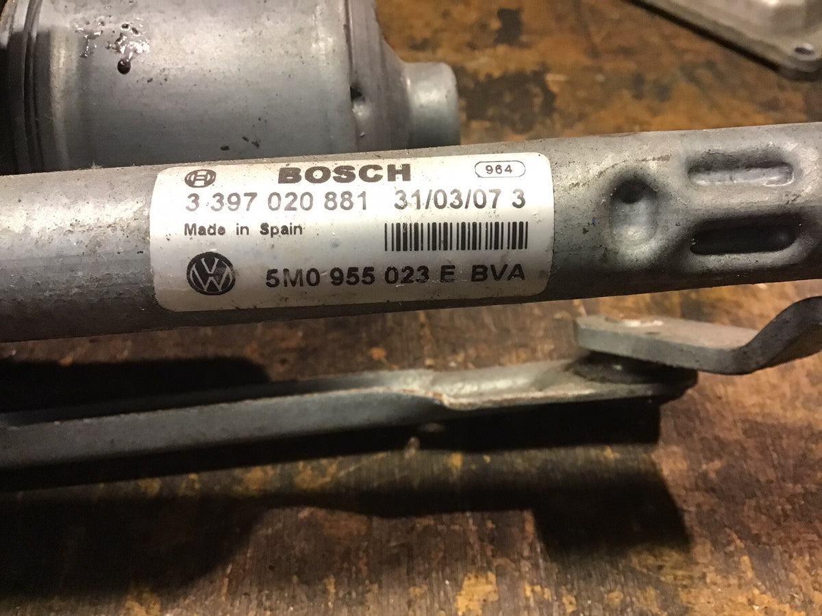 VOLKSWAGEN GOLF PLUS PASSENGER SIDE WIPER MOTOR & LINKAGE 2005 20132