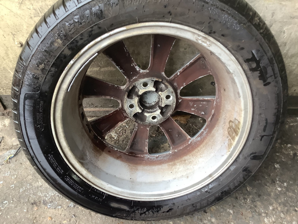 VAUXHALL CORSA D ALLOY WHEEL 16'' AND TYRE 195X55X16 13374019 2006 20149
