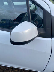 VAUHALL AGILA DRIVER'S SIDE O/S DOOR MIRROR SUGAR WHITE PAINT CODE GHK 2008 20143