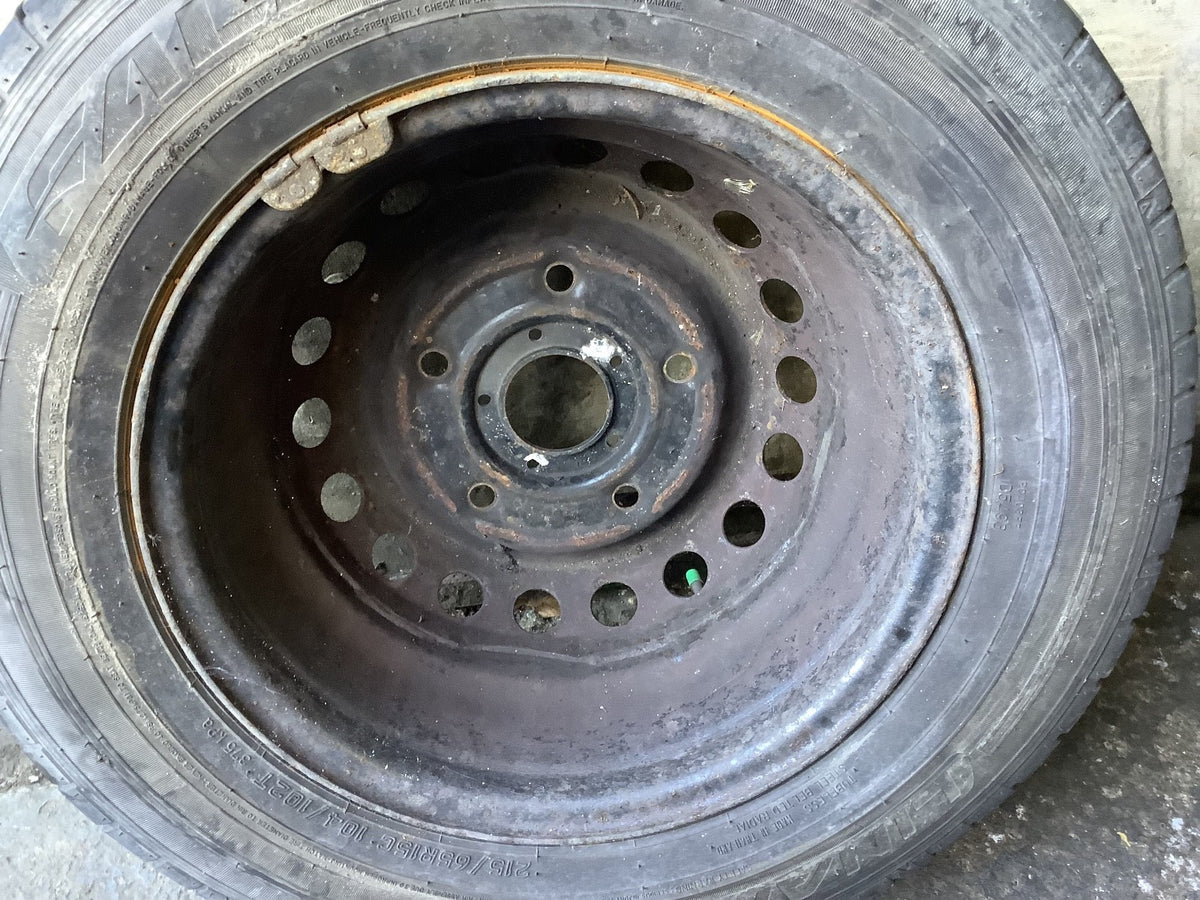 FORD TRANSIT CUSTOM  15” STEEL RIM TYRE 215/65/15  BK21 1007 AA 2012 201810