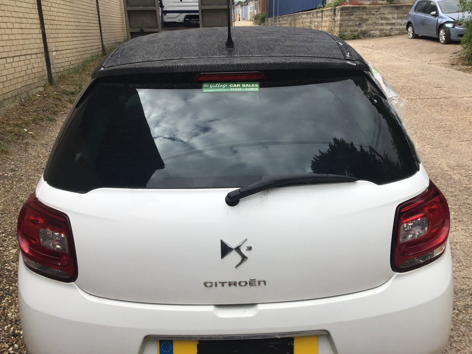 CITROEN DS3 TAILGATE IN BIANCA WHITE EWP 3 DOOR MODEL 2010 20181