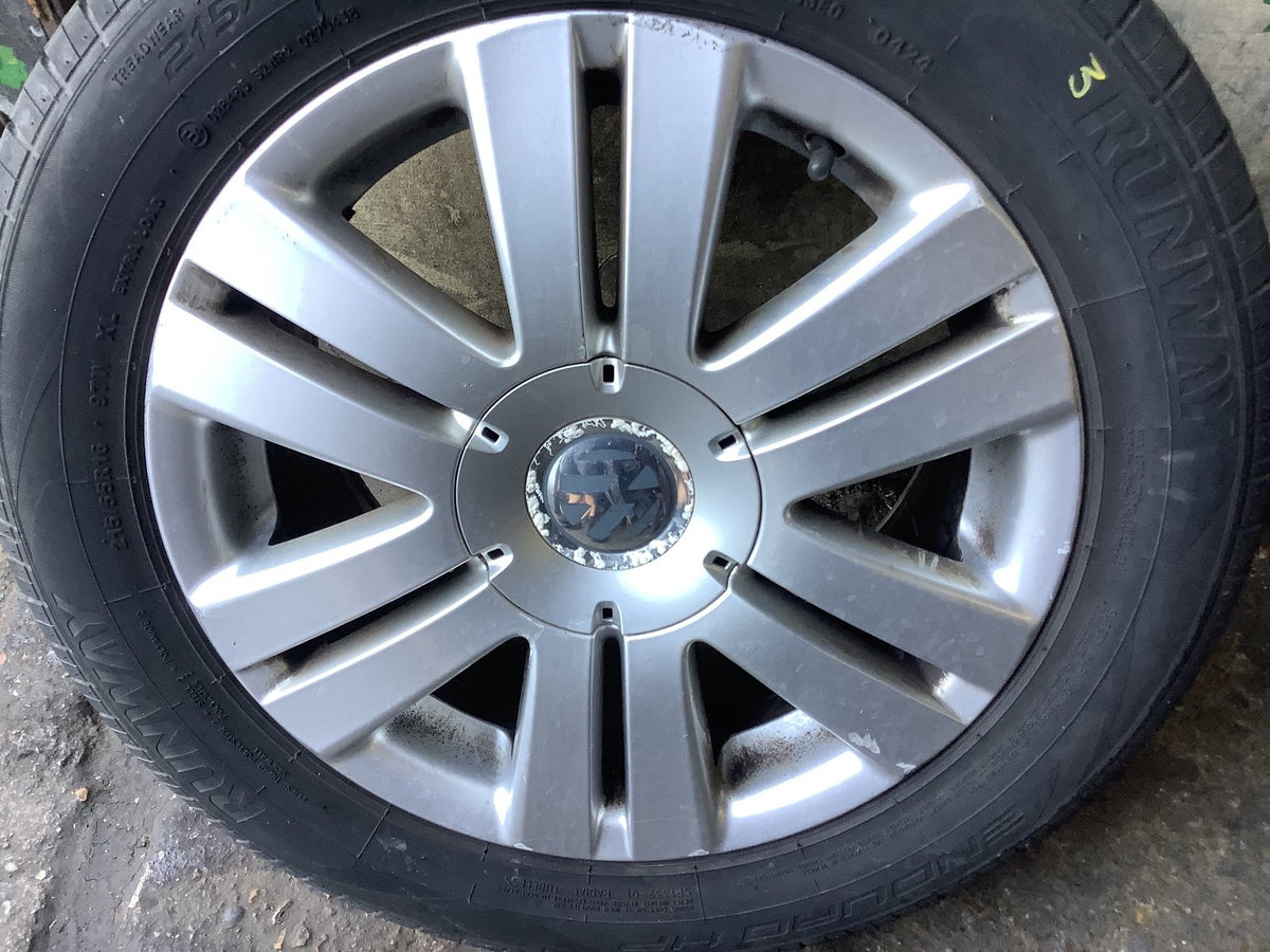VOLKSWAGEN EOS ALLOY WHEEL 16" 3G0601025AF WITH TYRE 215X55X16 2007 20144