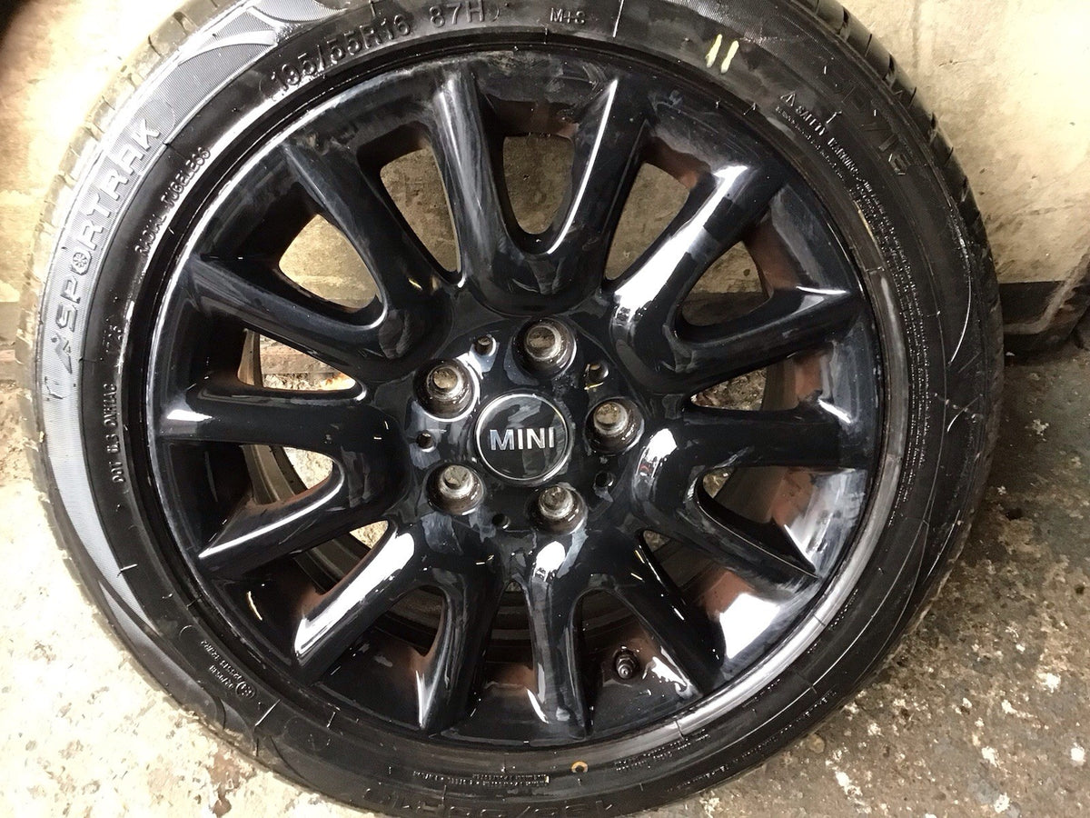 MINI COOPER F56 ALLOY WHEEL 16'' AND TYRE 195X55X16 6855106 2014 20182