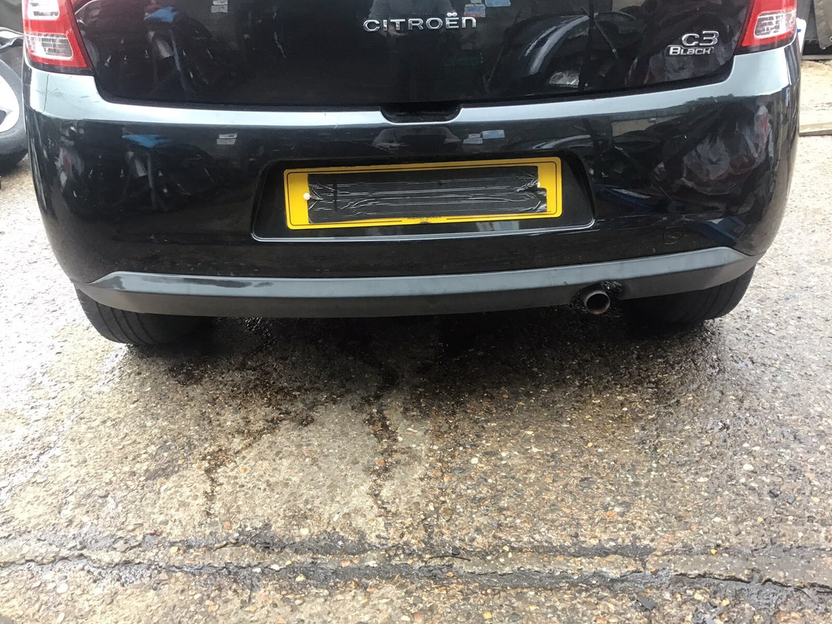 CITROEN C3 REAR BUMPER IN NOIR OBSIDIAN CODE EXLD 2009 20160