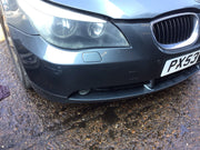 BMW 525 E60 FRONT BUMPER  TITAN GREY METALLIC PAINT CODE 892 2002 20075