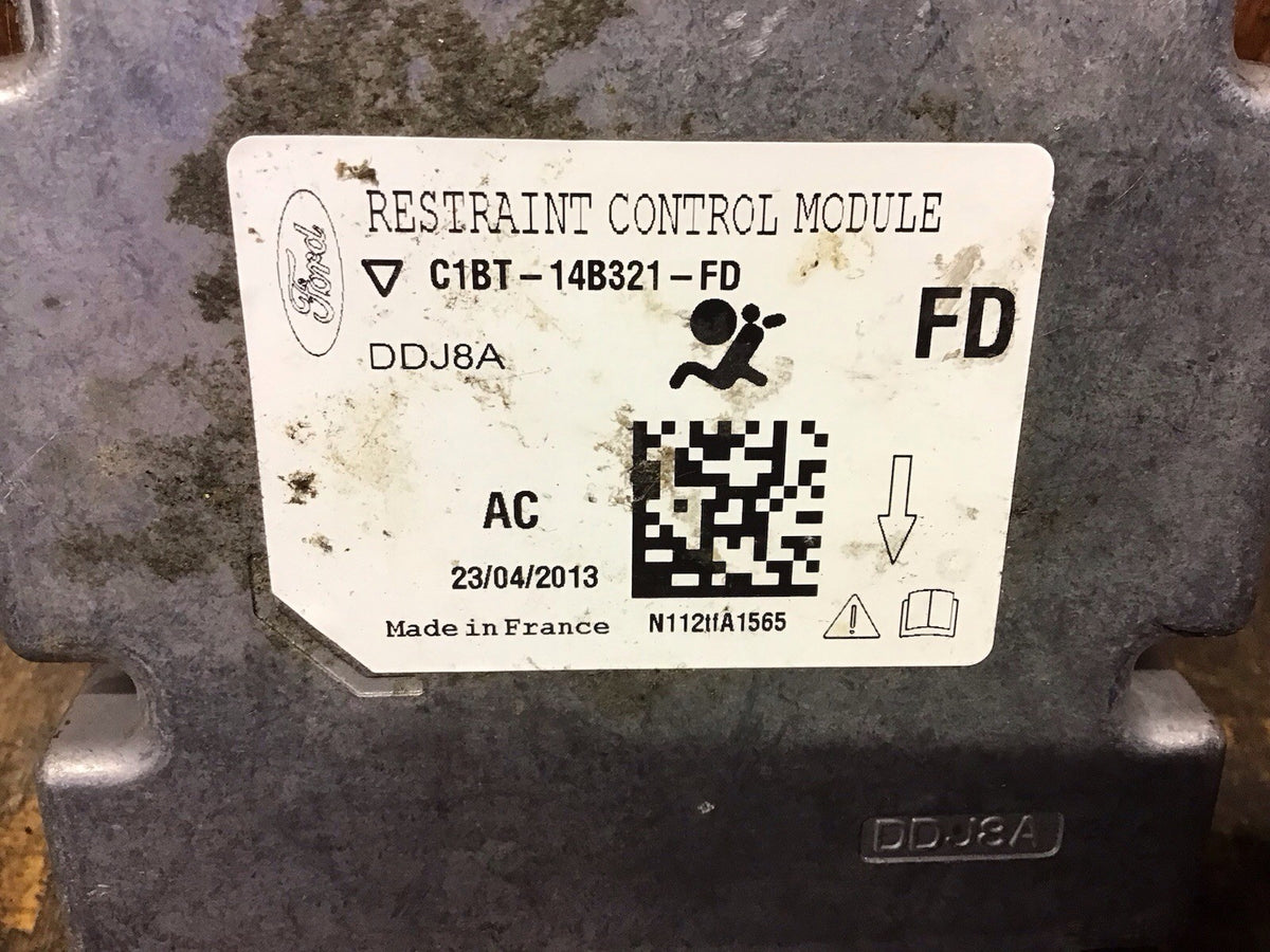 FORD FIESTA MK7.5 AIR BAG MODULE SENSOR ECU C1BT 14B321 FD 2013 20172