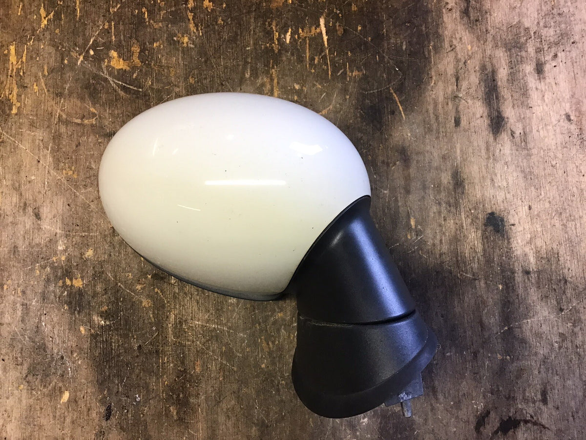 BMW MINI R56 DRIVER'S SIDE O/S DOOR MIRROR PEPPER WHITE 850 2007 20130
