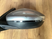 PEUGEOT 308 MK2 PASSENGER'S SIDE N/S DOOR MIRROR ARTENSE GREY KCA 2013 20195