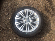 VAUXHALL CORSA ALLOY WHEEL 16'' 13298019 AND TYRE 195X55X16 2006 20141
