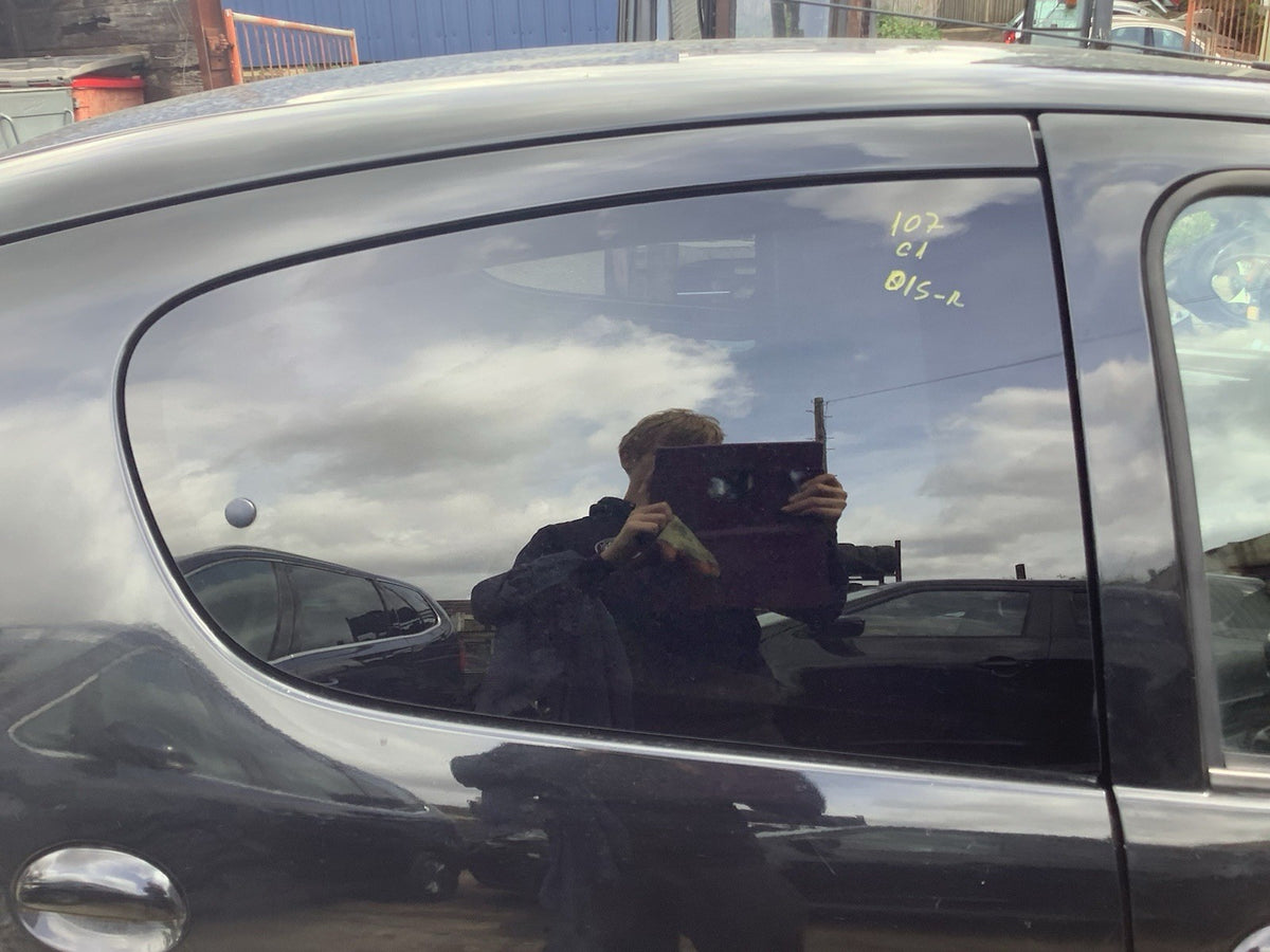 PEUGEOT 107 CITROEN C1 DRIVER'S O/S SIDE REAR WINDOW GLASS 5 DOOR 2005 20143