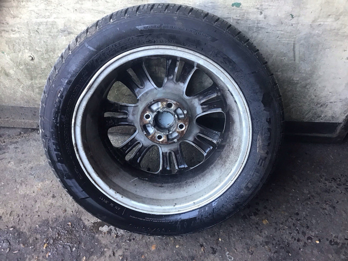 VAUXHALL CORSA ALLOY WHEEL 16'' OPO33 AND TYRE 195X55X16 2006 20145