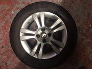 VAUXHALL CORSA D ALLOY WHEEL 15'' ET39 T093 AND TYRE 185X65X15 2006 20142