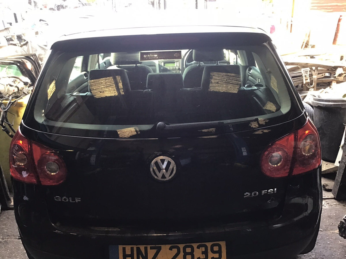 VOLKSWAGEN GOLF MK5 TAILGATE IN METALLIC BLACK LC9Z 2004 20082