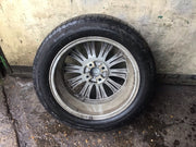 VAUXHALL CORSA ALLOY WHEEL 16'' 13298019 AND TYRE 195X55X16 2006 201410
