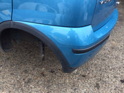 VAUXHALL CORSA C REAR BUMPER LIGHT BLUE METALLIC PAINT CODE Z20N 2001 200613