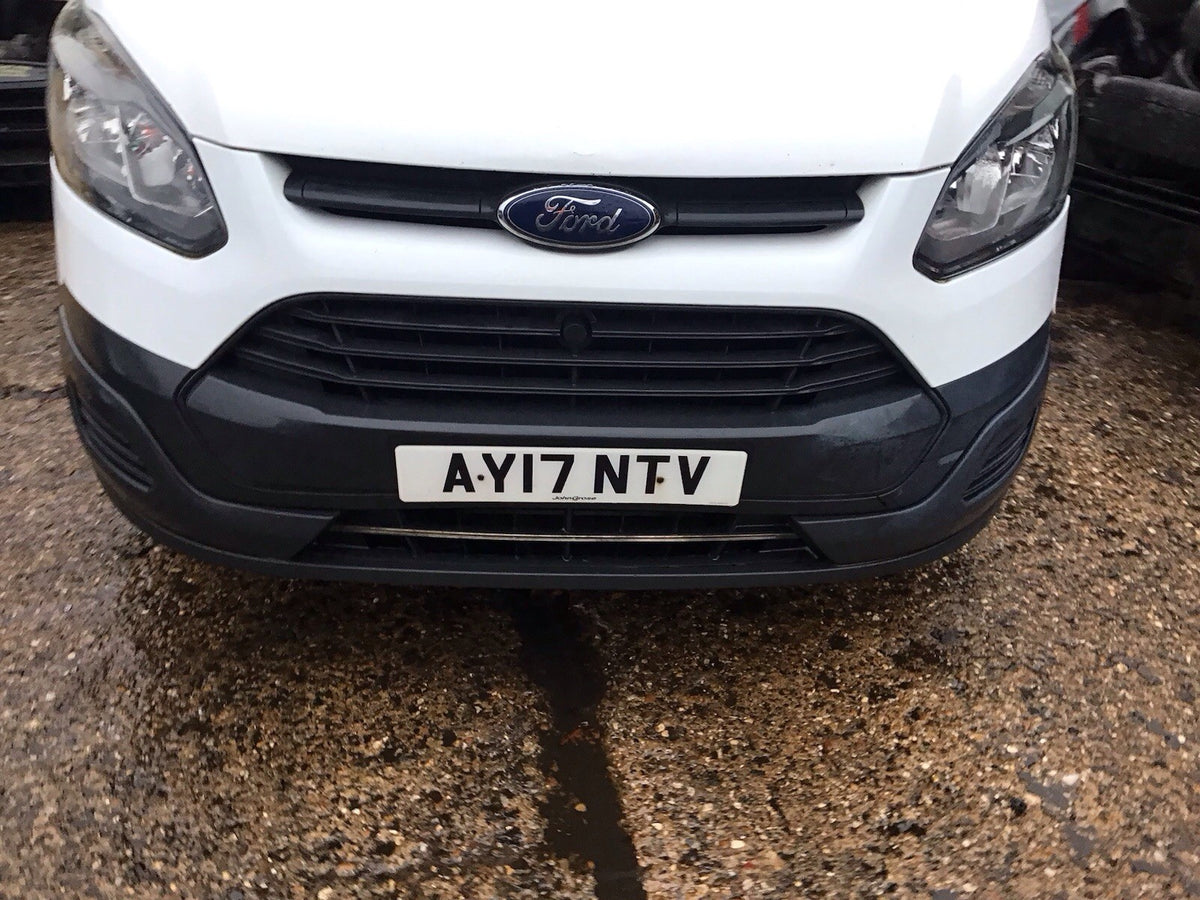 FORD TRANSIT CUSTOM FRONT BUMPER WHITE 2013 20181