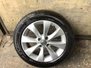 VAUXHALL CORSA D ALLOY WHEEL 16'' AND TYRE 195X55X16 13374019 2006 20142