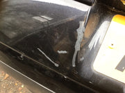 VOLKSWAGEN POLO 9N3 REAR BUMPER BLACK PEARL LC9X 2005 20088