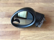 BMW MINI R56 PASSENGER'S SIDE N/S DOOR MIRROR BLACK 2006 20120
