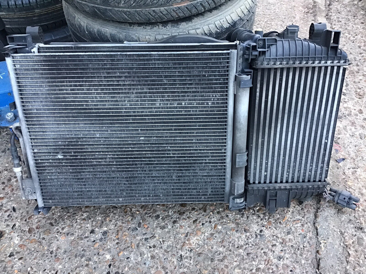 VAUXHALL MERIVA B 1.4 TURBO RADIATOR PACK RADIATOR FAN 13330996 2010 20176