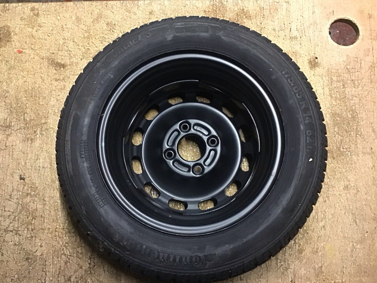 FORD FIESTA MK7 SPARE WHEEL 14'' STEEL RIM TYRE 175X65X14 2009 20176