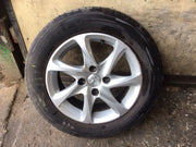 PEUGEOT 208 MK1 ALLOY WHEEL 15'' TYRE 185X65X15 9673773577 2012 20190
